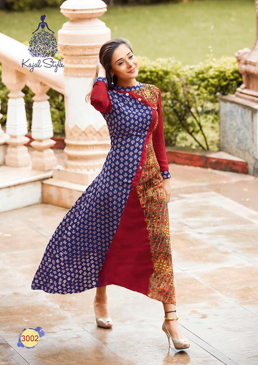 Fashion Blossom Vol-3 Kajal Style Georgette Kurti Fashion Blossom Vol-3 Kajal Style Georgette Kurti